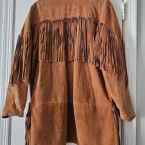 Women's Phoenix Fringed Suede Jacket Size Medium